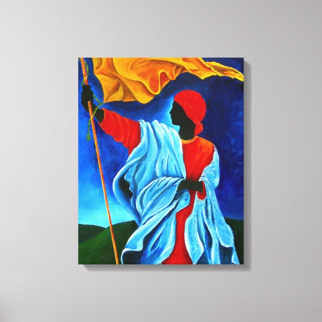 Lienzo La Dessalinienne 2009 (Anverso)