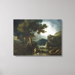 Lienzo La destrucción de los niños de Niobe, 1760 (petról
