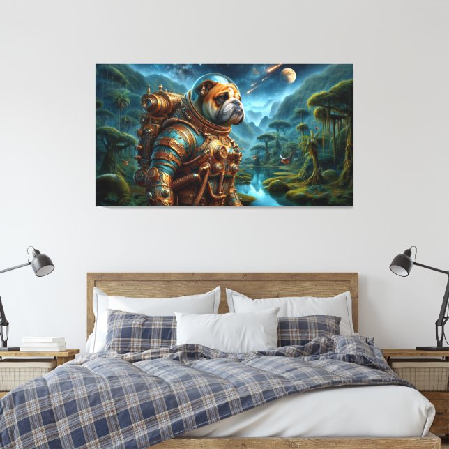 LIENZO LA EDAD DEL ACERO-BULLDOG 4 (Insitu(Dormitorio))