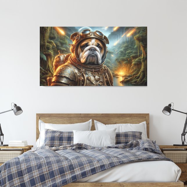 LIENZO LA EDAD DEL ACERO-BULLDOG 5 (Insitu(Dormitorio))
