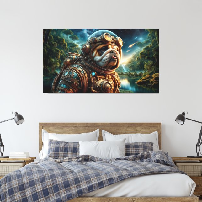 LIENZO LA EDAD DEL ACERO-BULLDOG 6 (Insitu(Dormitorio))