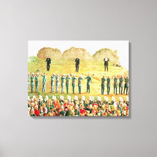 Lienzo La ejecución de Maximiliano I