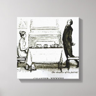 Lienzo La elevación de sus sensaciones