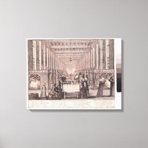 Lienzo La enfermería de las hermanas de la caridad