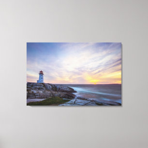 Lienzo La ensenada el   Nueva Escocia de Peggy