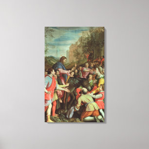 Lienzo La entrada de Cristo en Jerusalén