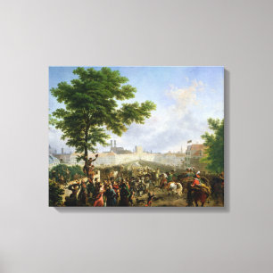 Lienzo La entrada de Napoleon Bonaparte