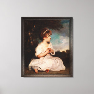 Lienzo La era de la inocencia de Joshua Reynolds