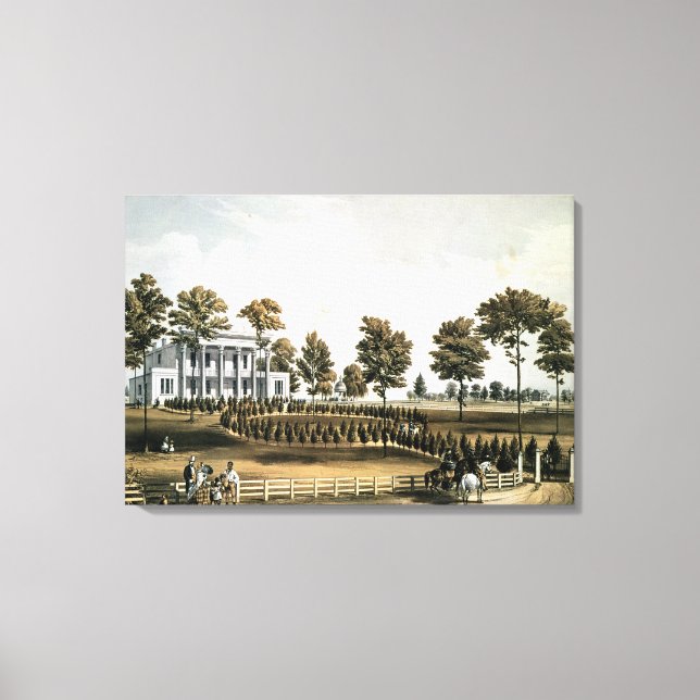 Lienzo La ermita (Anverso)