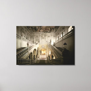 Lienzo La escalera, construida 1719-44
