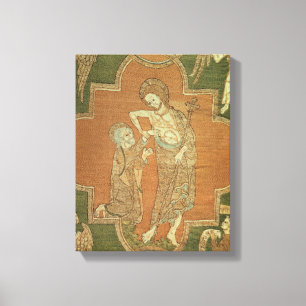 Lienzo La escena a partir de la vida de Cristo, detalle