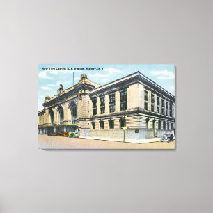 Lienzo La estación de ferrocarril central de NY # 2