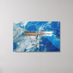 Lienzo La estación espacial