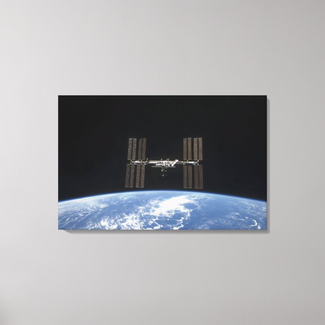 Lienzo La Estación Espacial Internacional 12 (Anverso)