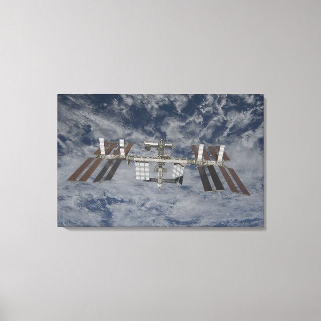 Lienzo La Estación Espacial Internacional 12 (Anverso)