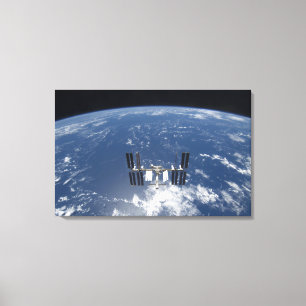 Lienzo La estación espacial internacional 14