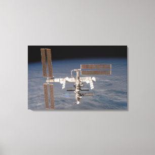 Lienzo La estación espacial internacional 7