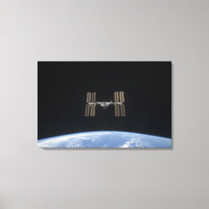 Lienzo La estación espacial internacional 7