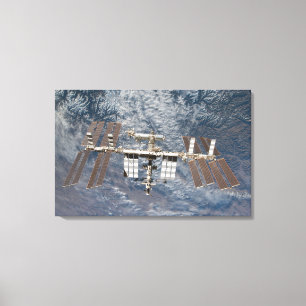 Lienzo La estación espacial internacional 8