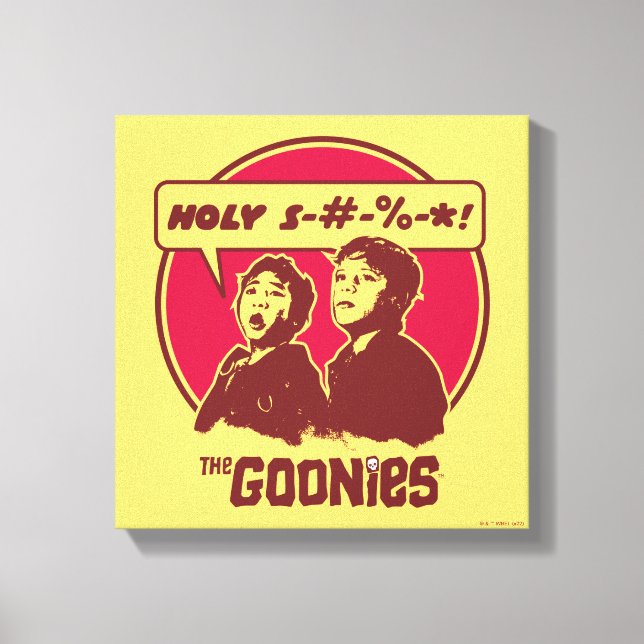 Lienzo La extensión de datos de Goonies (Anverso)