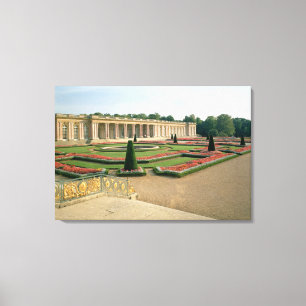 Lienzo La fachada del jardín del Trianon magnífico, 168