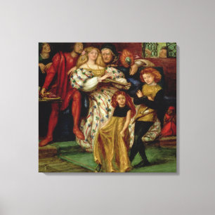 Lienzo La familia de Borgia, 1863