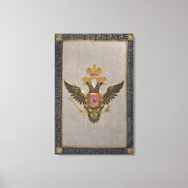 Lienzo La familia imperial rusa" (Anverso)