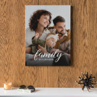 La familia lo es todo personalizado de guiones