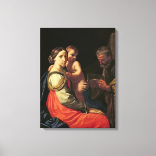 Lienzo La familia santa (aceite en lona) 2