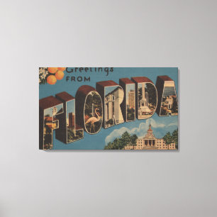 Lienzo La Florida (edificio capital) - letra grande