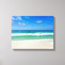 Lienzo La fotografía de playa me lleva al mar