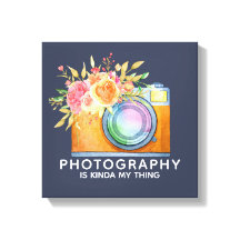 La fotografía es como mi cosa Cámara acuarela