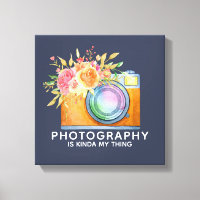 La fotografía es como mi cosa Cámara acuarela