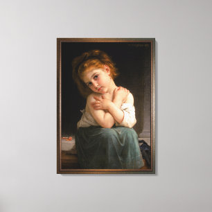Lienzo La Frileuse por William-Adolphe Bouguereau