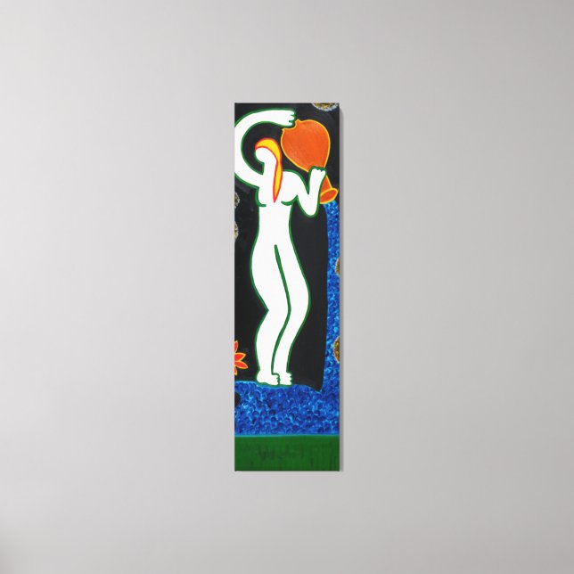 Lienzo La fuente (Anverso)