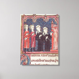 Lienzo La fundación de un monasterio