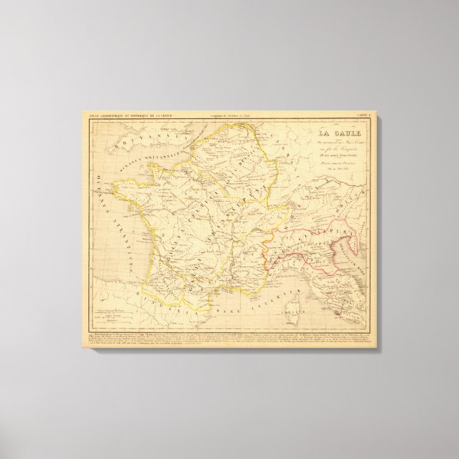 Lienzo La Gaule (Anverso)