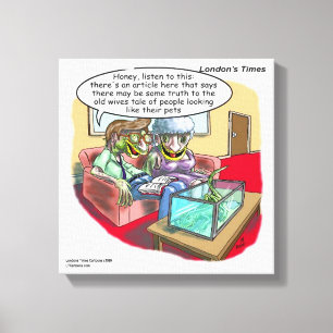 Lienzo La gente de Reptiles es divertida Rick London Canv