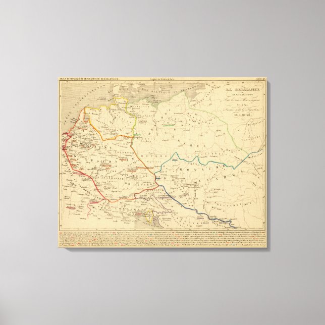 Lienzo La Germanie 511 a 741 (Anverso)