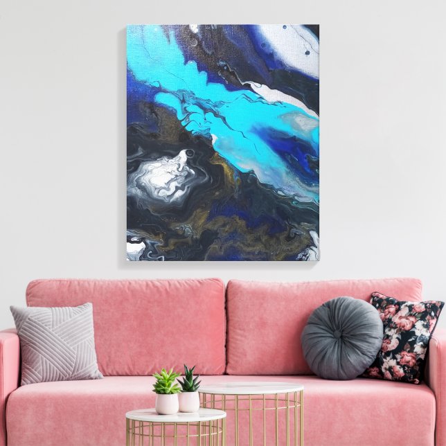 Lienzo "La Gran Expansión". (Insitu (Sala de estar))