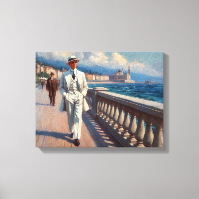 Lienzo La gran gira (Anverso)