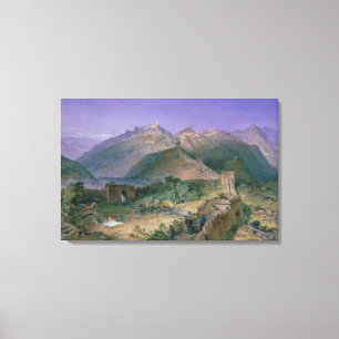 Lienzo La Gran Muralla de China, 1886 (w/c)