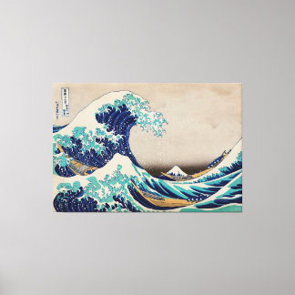 Lienzo La Gran Ola de Kanagawa