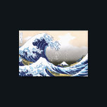 Lienzo La gran ola de Kanagawa<br><div class="desc">La gran ola de Kanagawa (Kanagawa Oki Nami Ura) por Katsushika Hokusai,  1830-1833.</div>