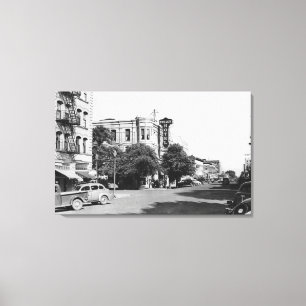 Lienzo La grande, fotografía de la opinión de calle
