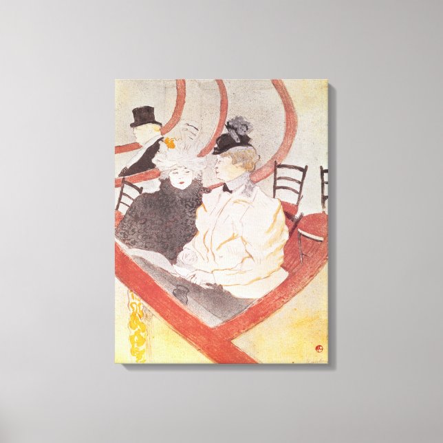 Lienzo La Grande Loge, 1897 (Anverso)