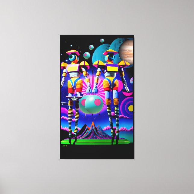 Lienzo La gravedad de la luvidad - Ken Gage Art (Anverso)