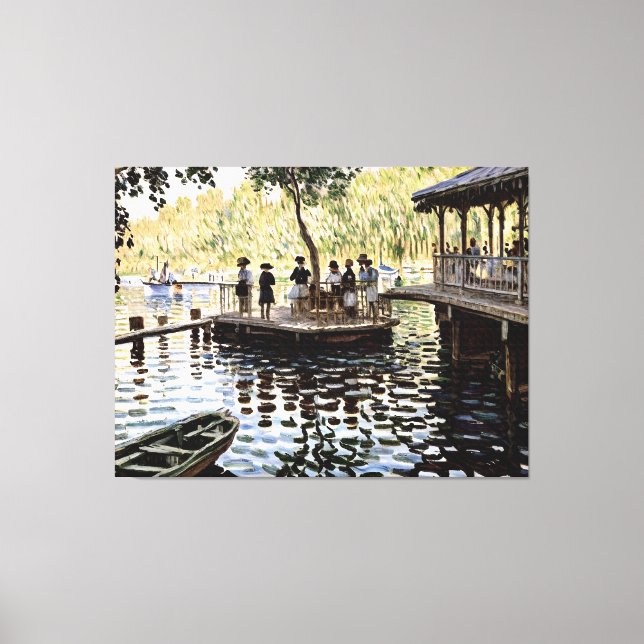 Lienzo La Grenouillère (Anverso)