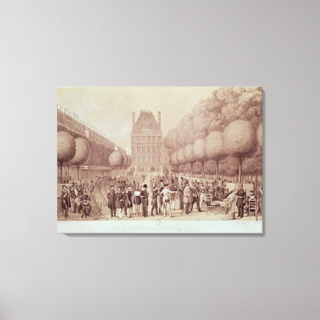 Lienzo La Guardia Nacional (Anverso)