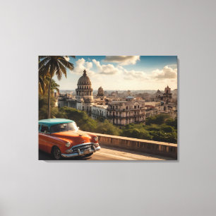 Lienzo La Habana Cuba